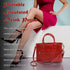 Red Croc Drink/ Wine Purse Insulated with Bladder Bag